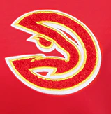 NBA ATLANTA HAWKS CLASSIC WOMEN'S BOXY TEE (RED) - Image 5