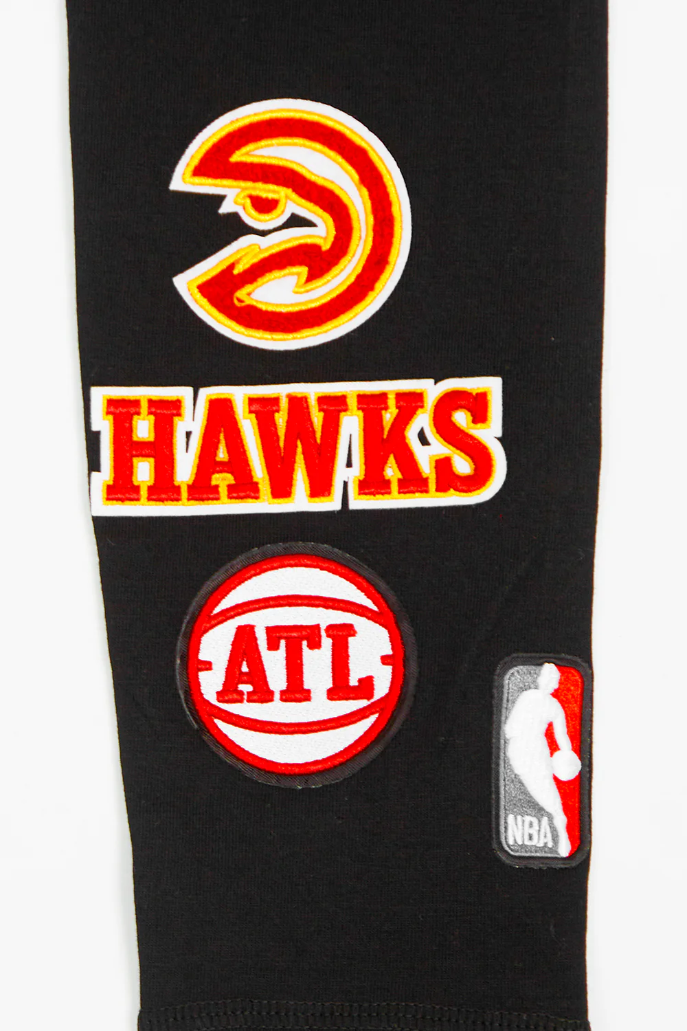 NBA ATLANTA HAWKS RETRO CLASSIC BIG GIRLS LEGGING (BLACK) - Image 7