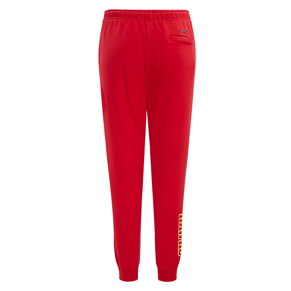 NBA ATLANTA HAWKS CLASSIC WOMEN'S SWEATPANT (RED) - Image 3