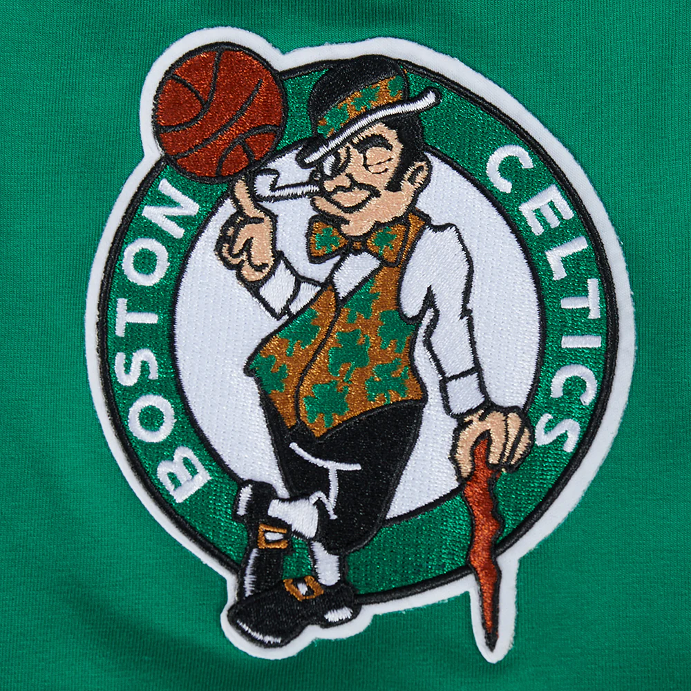 NBA BOSTON CELTICS TEAM PENNANTS MEN'S WORDMARK TEE (KELLY GREEN) - Image 5