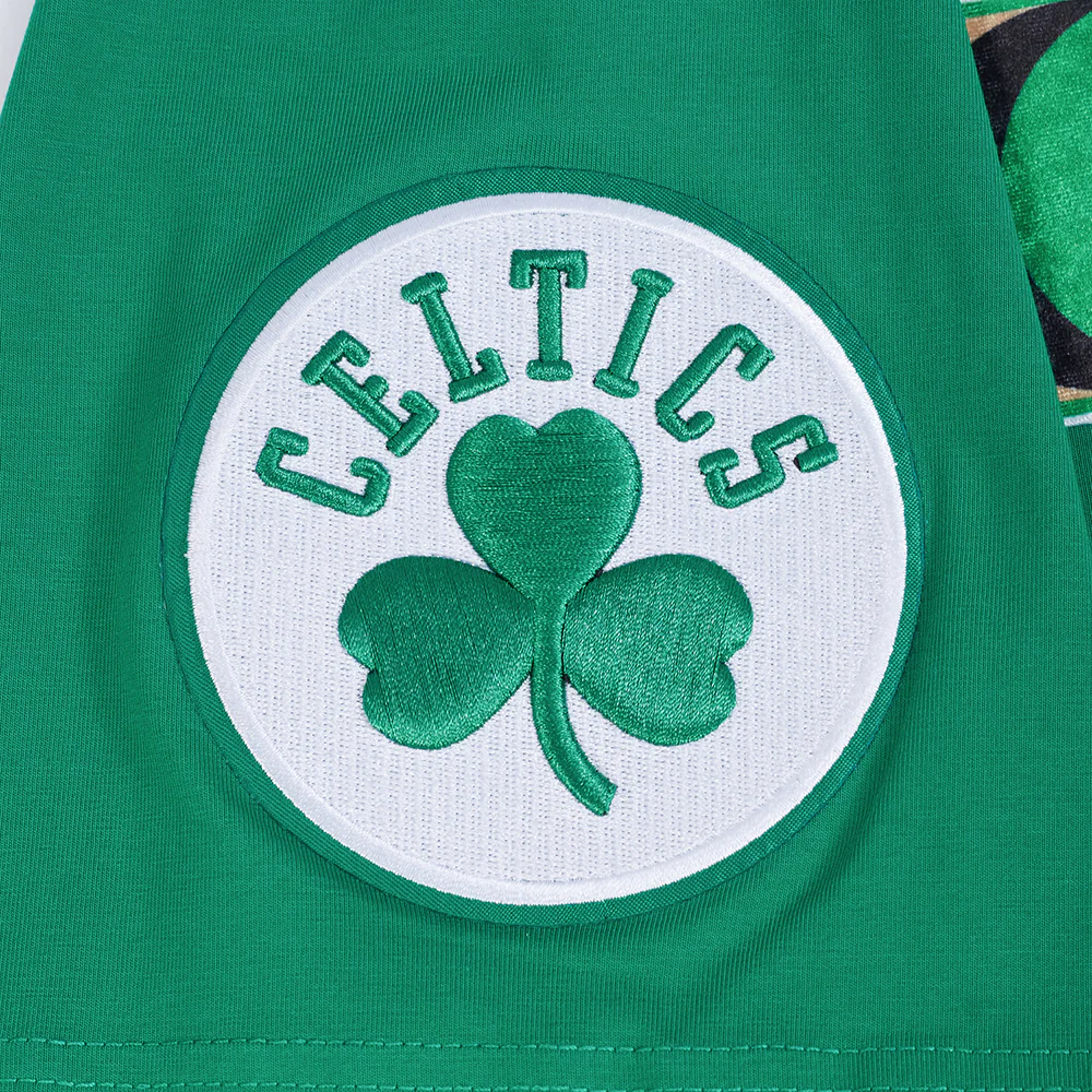 NBA BOSTON CELTICS RETRO ELEVATION MEN'S SINGLE JERSEY TEE (KELLY GREEN) - Image 6