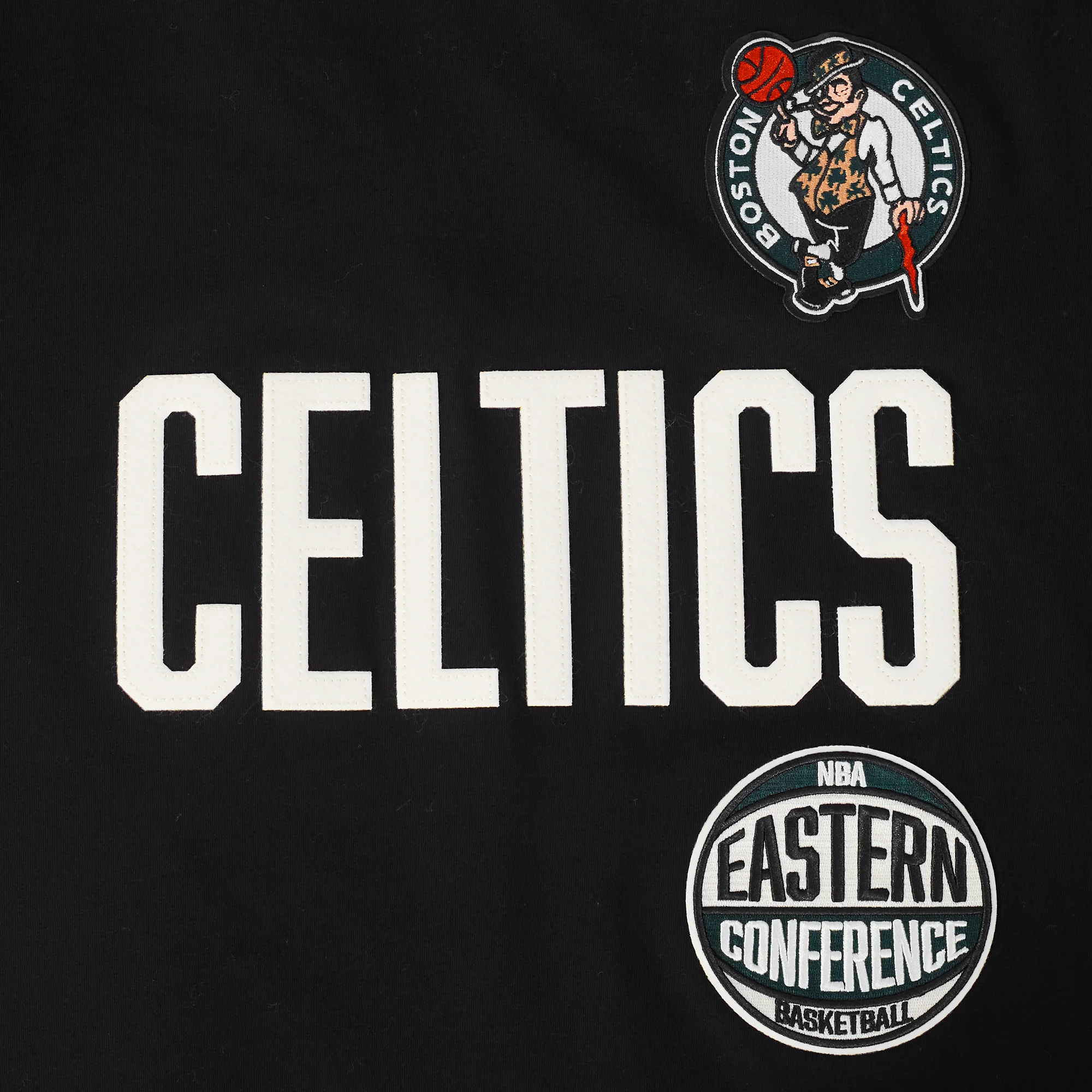 NBA BOSTON CELTICS MODERN ORIGINALS MEN'S SJ TEE (BLACK) - Image 7