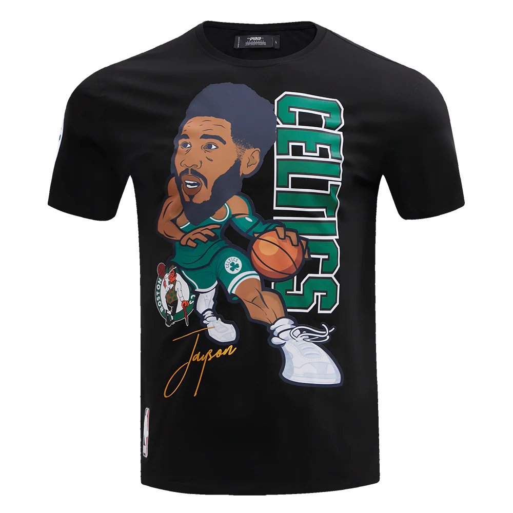 NBA BOSTON CELTICS JAYSON TATUM #0 DRIVE MEN'S TEE (BLACK) - Image 3