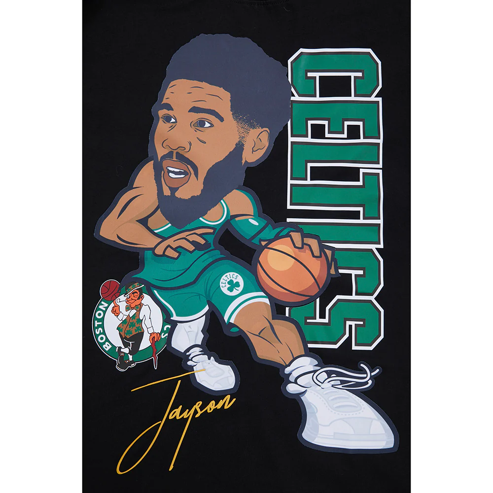 NBA BOSTON CELTICS JAYSON TATUM #0 DRIVE MEN'S TEE (BLACK) - Image 7
