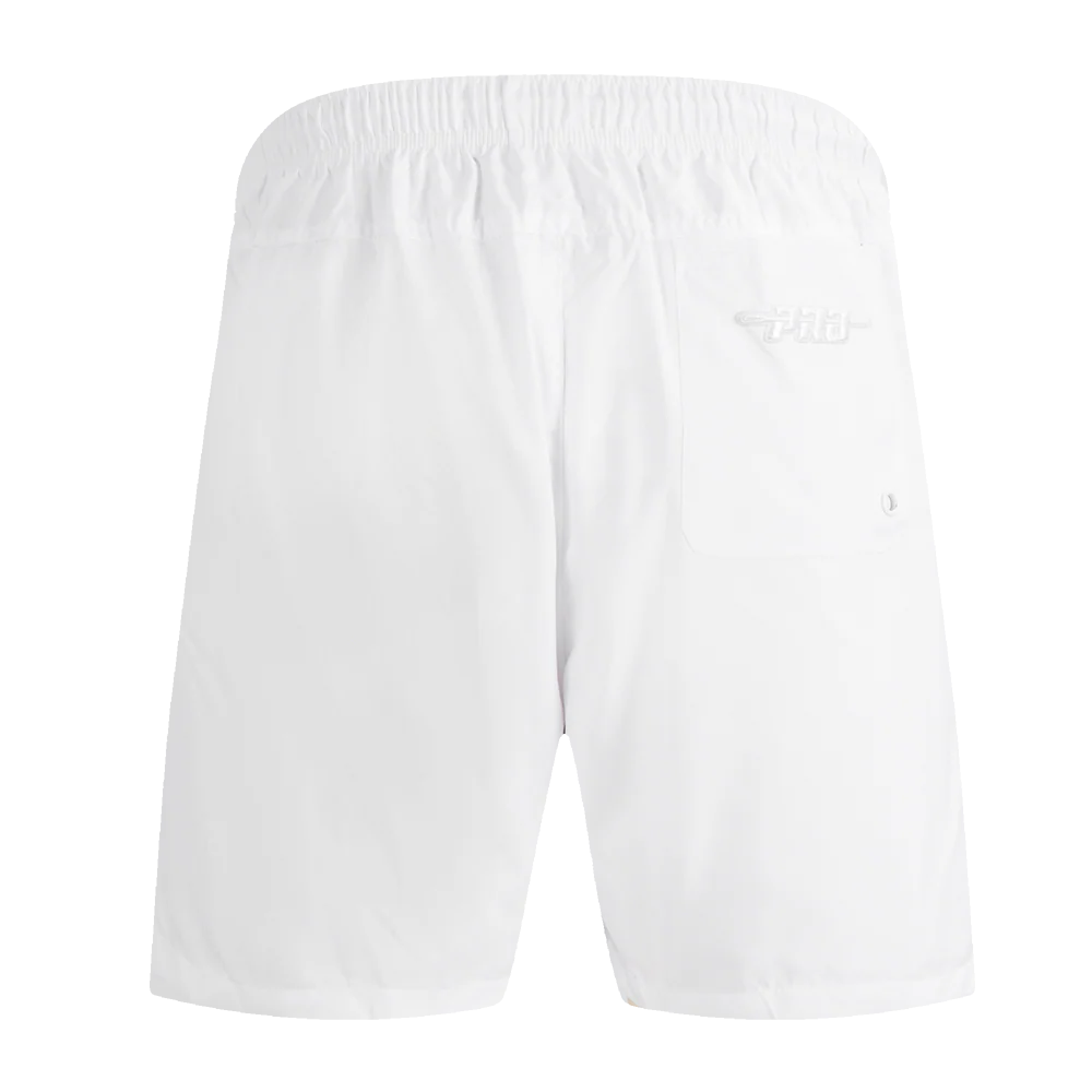 NBA BOSTON CELTICS WHITE OUT MEN'S WOVEN SHORT (WHITE) - Image 3