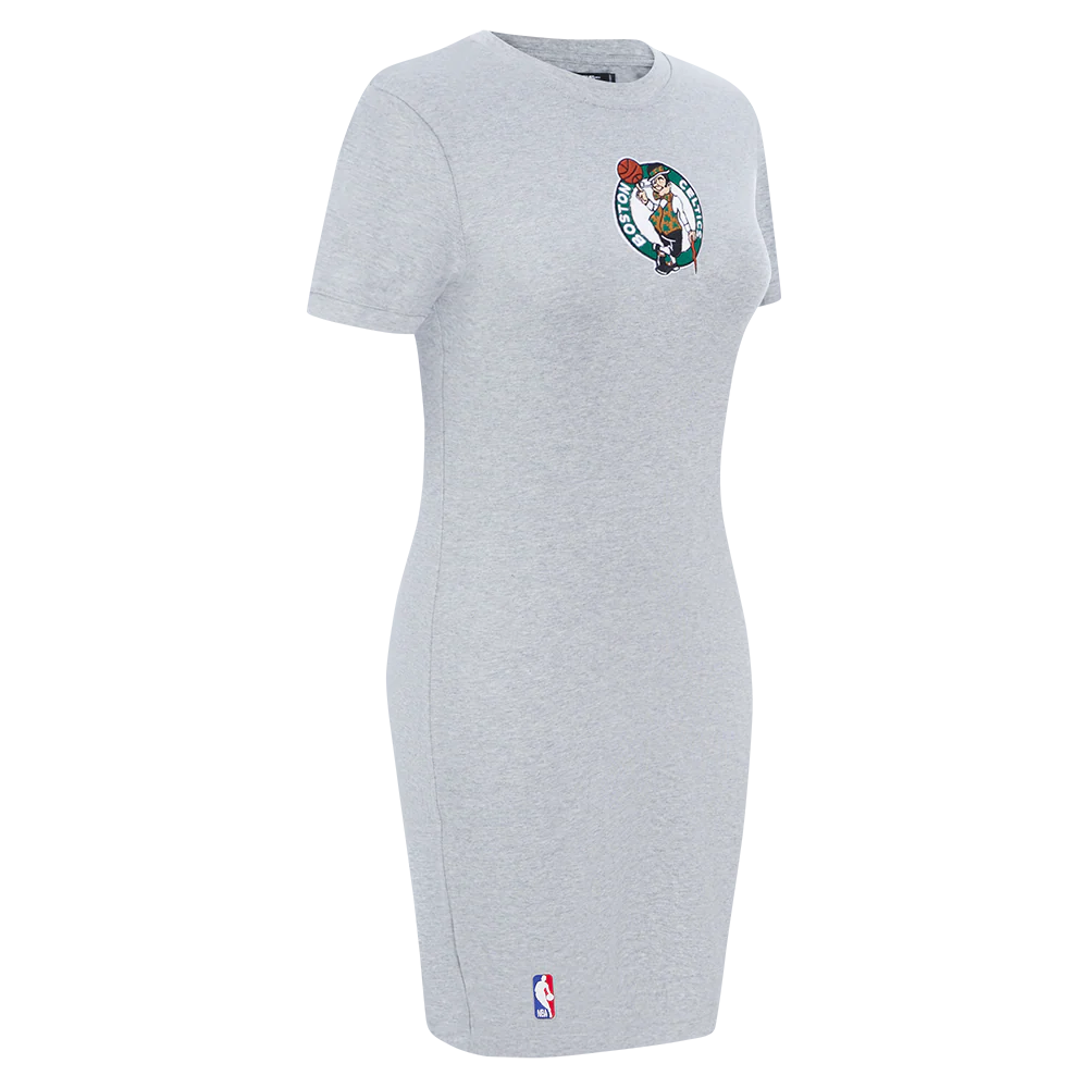 NBA BOSTON CELTICS CLASSIC WOMEN'S BODYCON DRESS (HEATHER GREY) - Image 4
