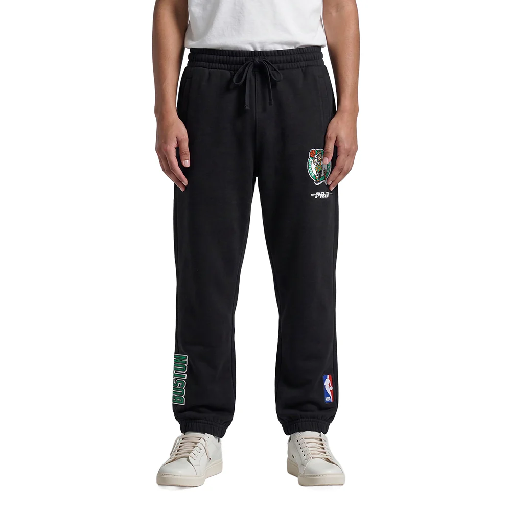 NBA BOSTON CELTICS CLASSIC LITTLE BOYS FLC SWEATPANT (BLACK)