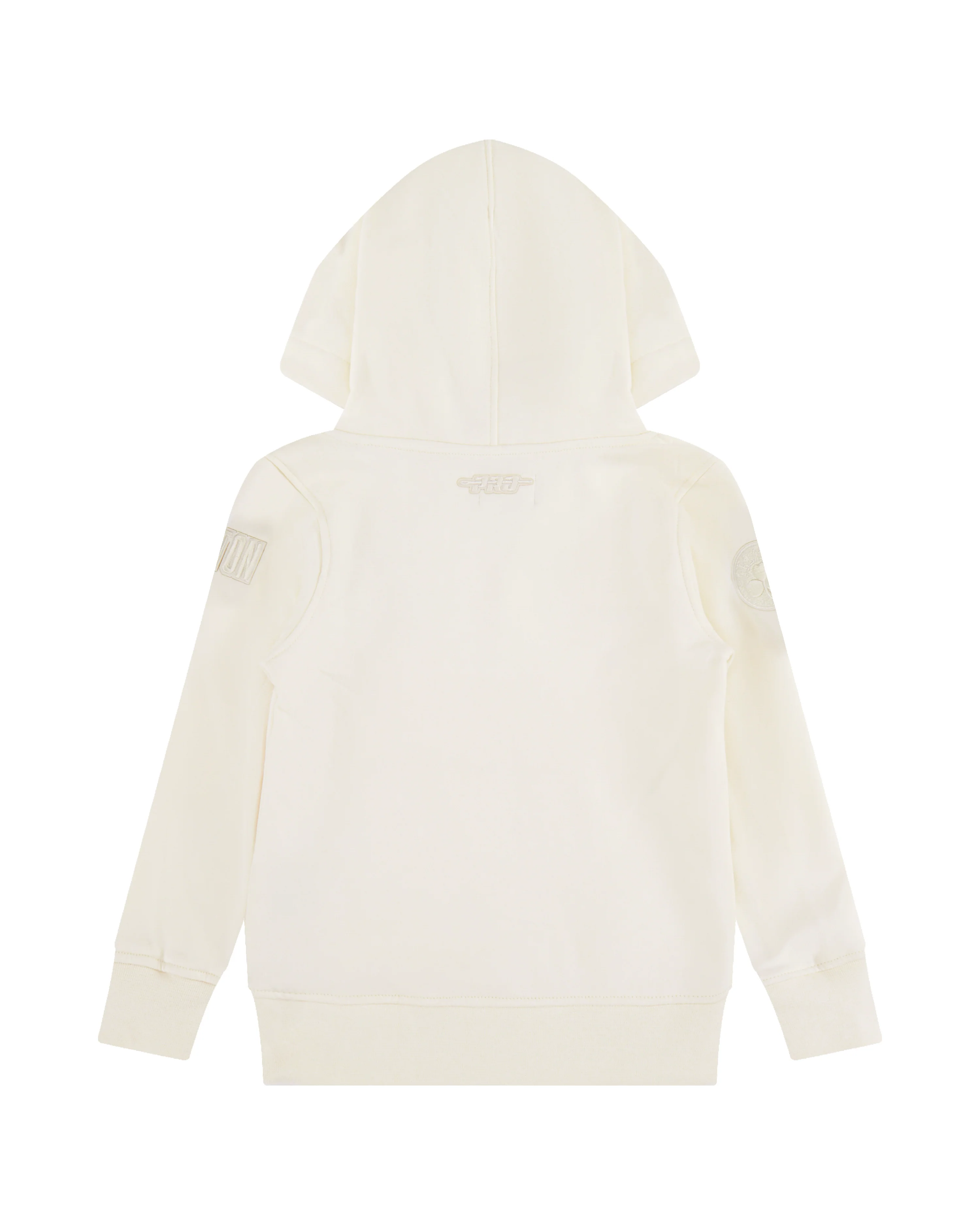 NBA BOSTON CELTICS NEUTRAL LITTLE BOYS FLEECE PULLOVER HOODIE (EGGSHELL) - Image 4