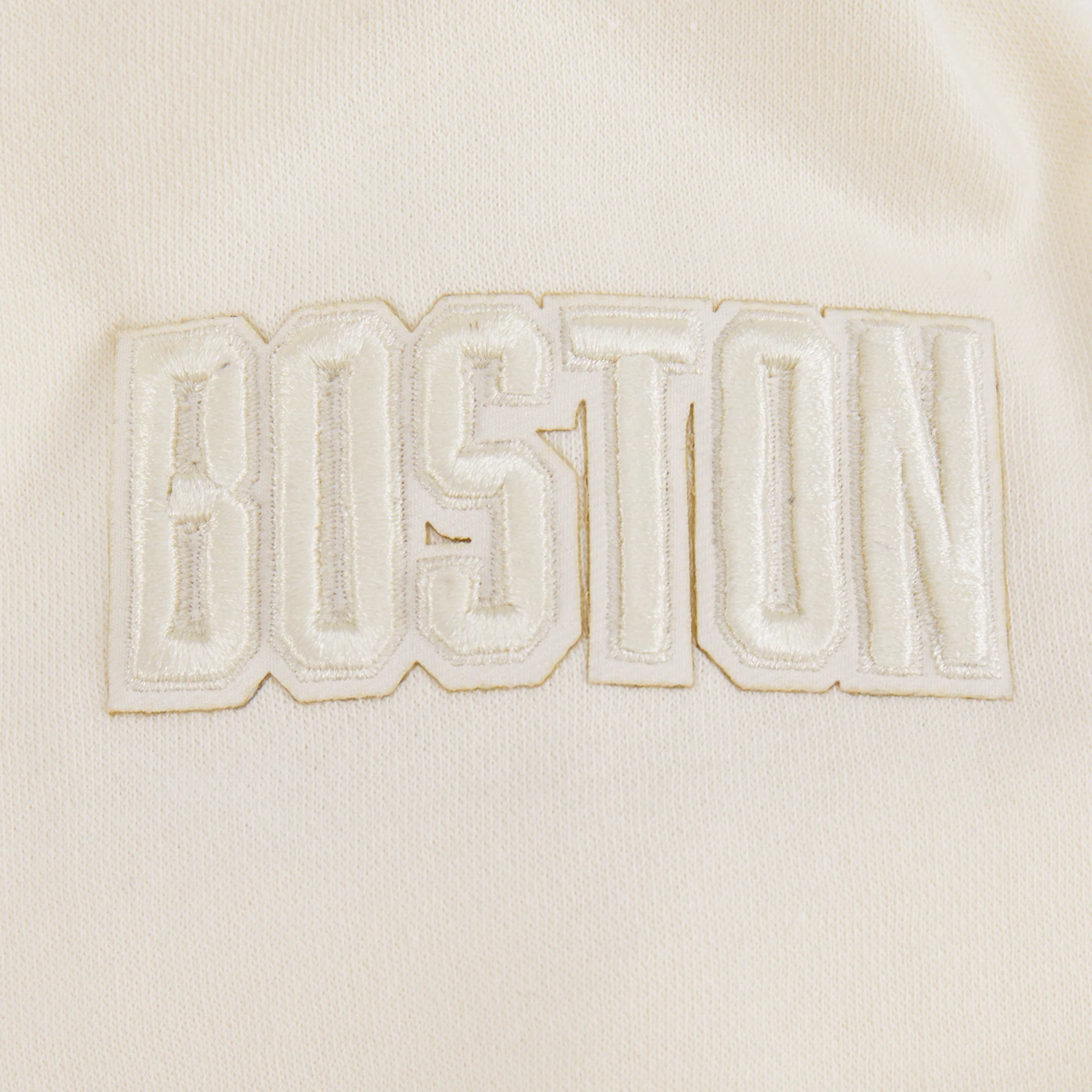 NBA BOSTON CELTICS NEUTRAL LITTLE BOYS FLEECE PULLOVER HOODIE (EGGSHELL) - Image 5