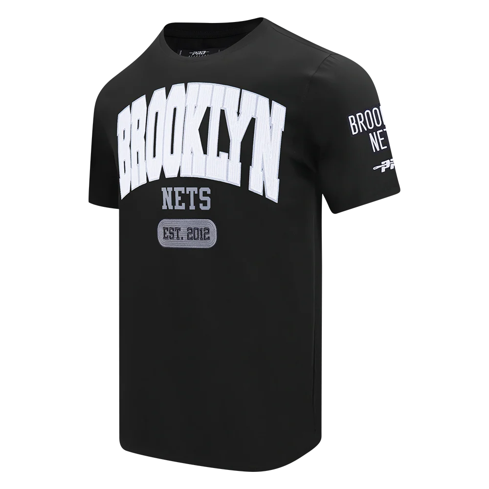 NBA BROOKLYN NETS CITY ARCH MEN'S SJ TEE (BLACK) - Image 3