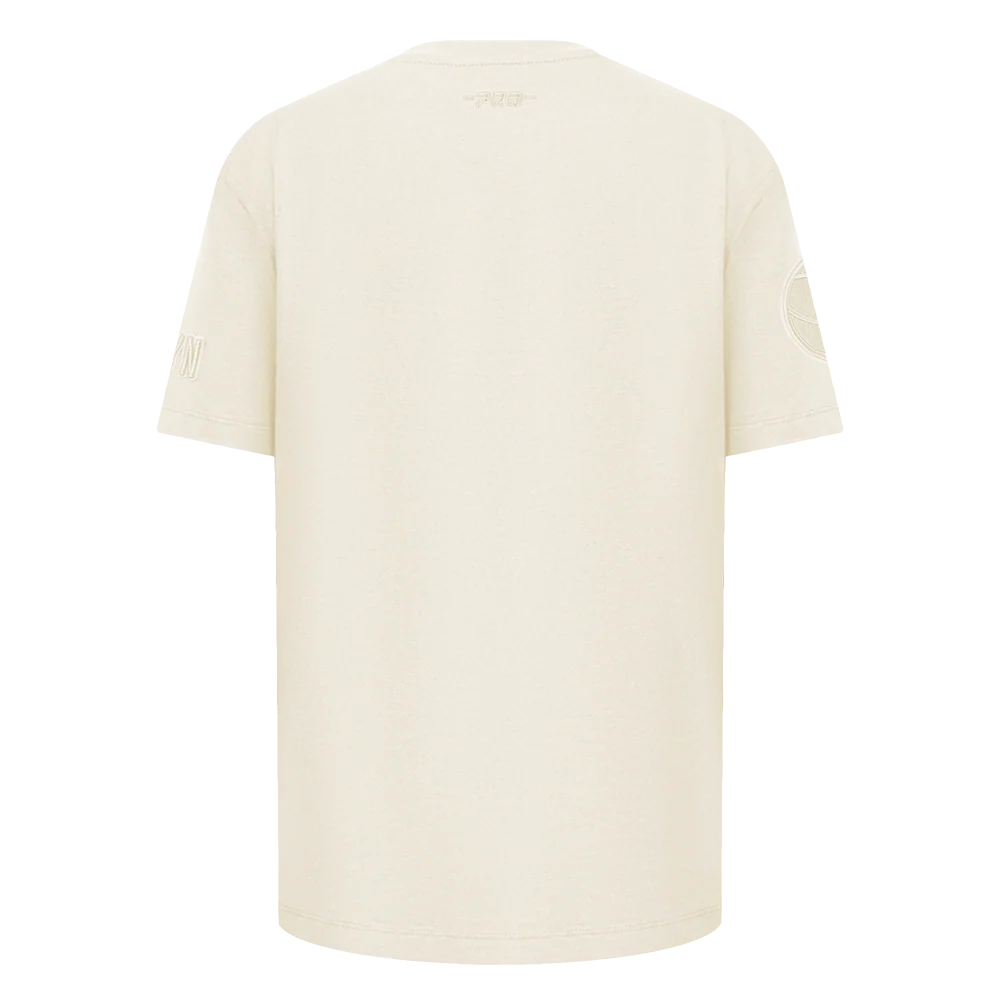 NBA BROOKLYN NETS NEUTRAL BIG BOYS SINGLE JERSEY TEE (EGGSHELL) - Image 3