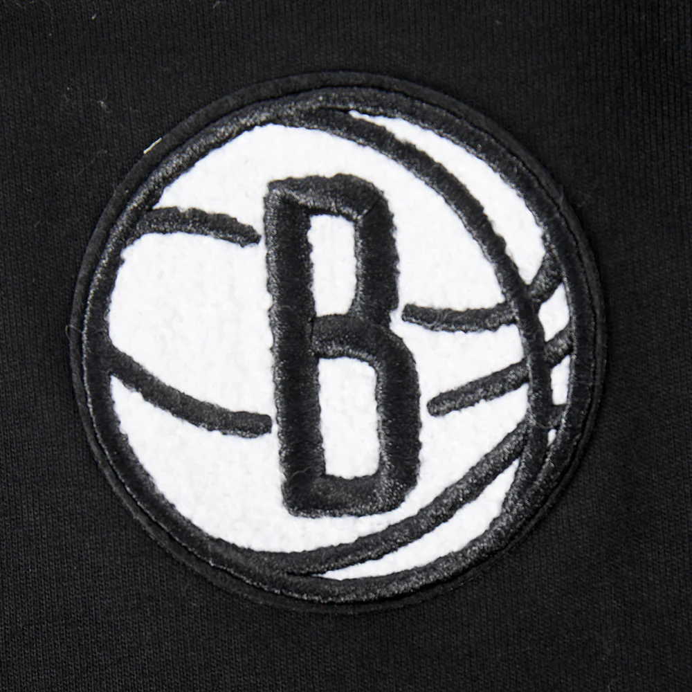 NBA BROOKLYN NETS CLASSIC TODDLER GIRLS SHORT SLEEVE BOXY TEE (BLACK) - Image 5