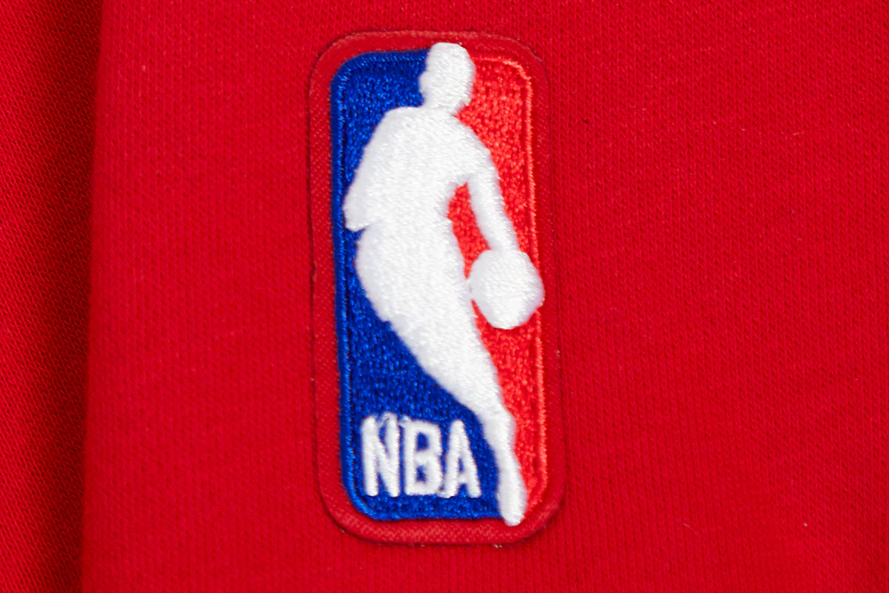 NBA CHICAGO BULLS CLASSIC BIG BOYS FLEECE PULLOVER HOODIE (RED) - Image 7