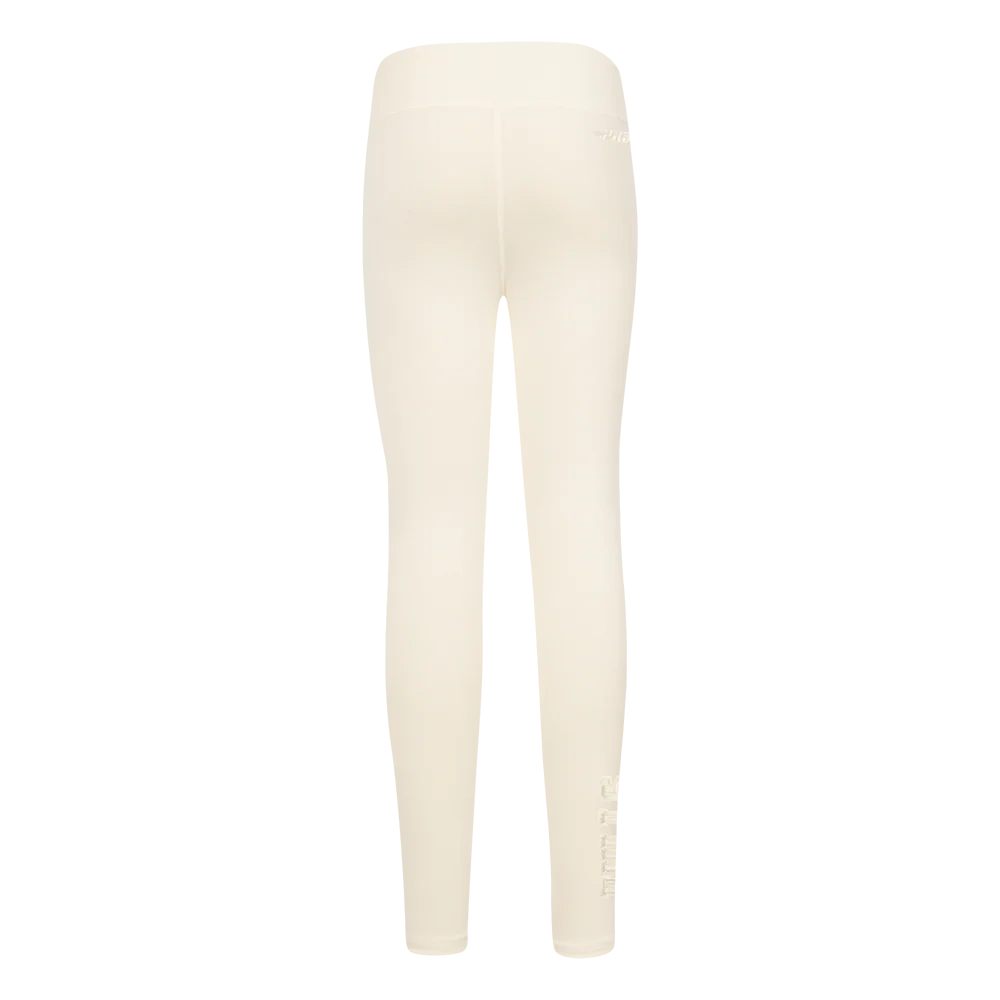 NBA CHICAGO BULLS NEUTRAL LITTLE GIRLS LEGGING (EGGSHELL) - Image 4