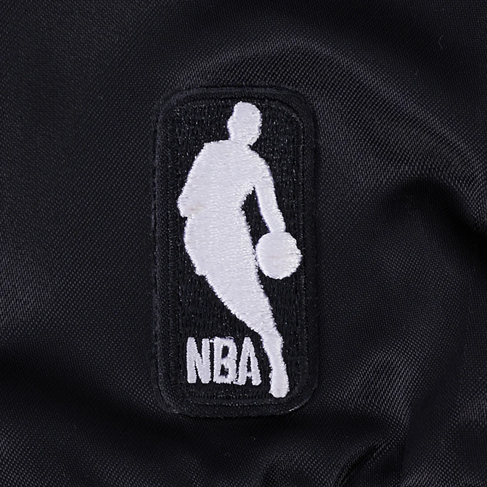 NBA CHICAGO BULLS TEAM CRYSTALLINE WOMEN'S SATIN JACKET (BLACK) - Image 12