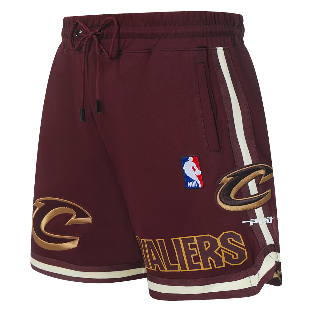 NBA CLEVELAND CAVALIERS CLASSIC CHENILLE MEN'S DK SHORT (WINE) - Image 5