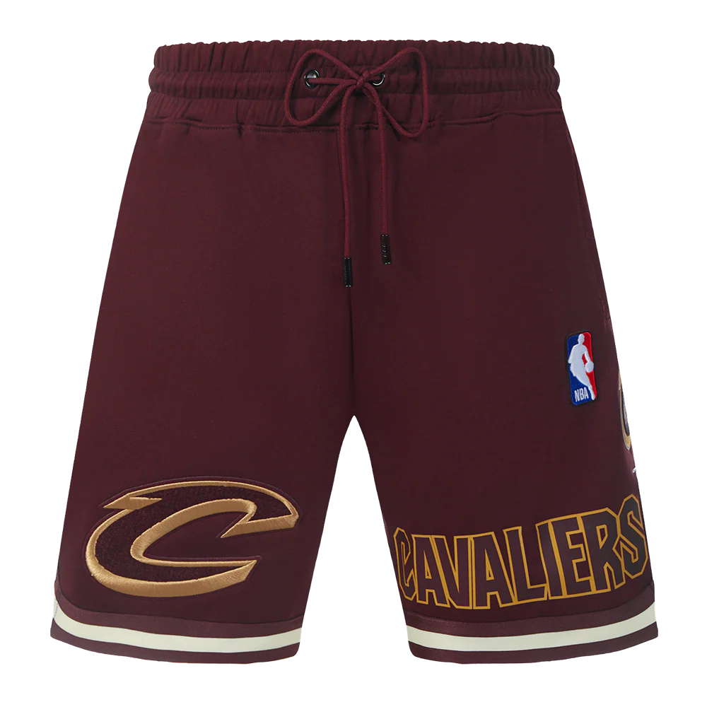 NBA CLEVELAND CAVALIERS CLASSIC CHENILLE MEN'S DK SHORT (WINE) - Image 6