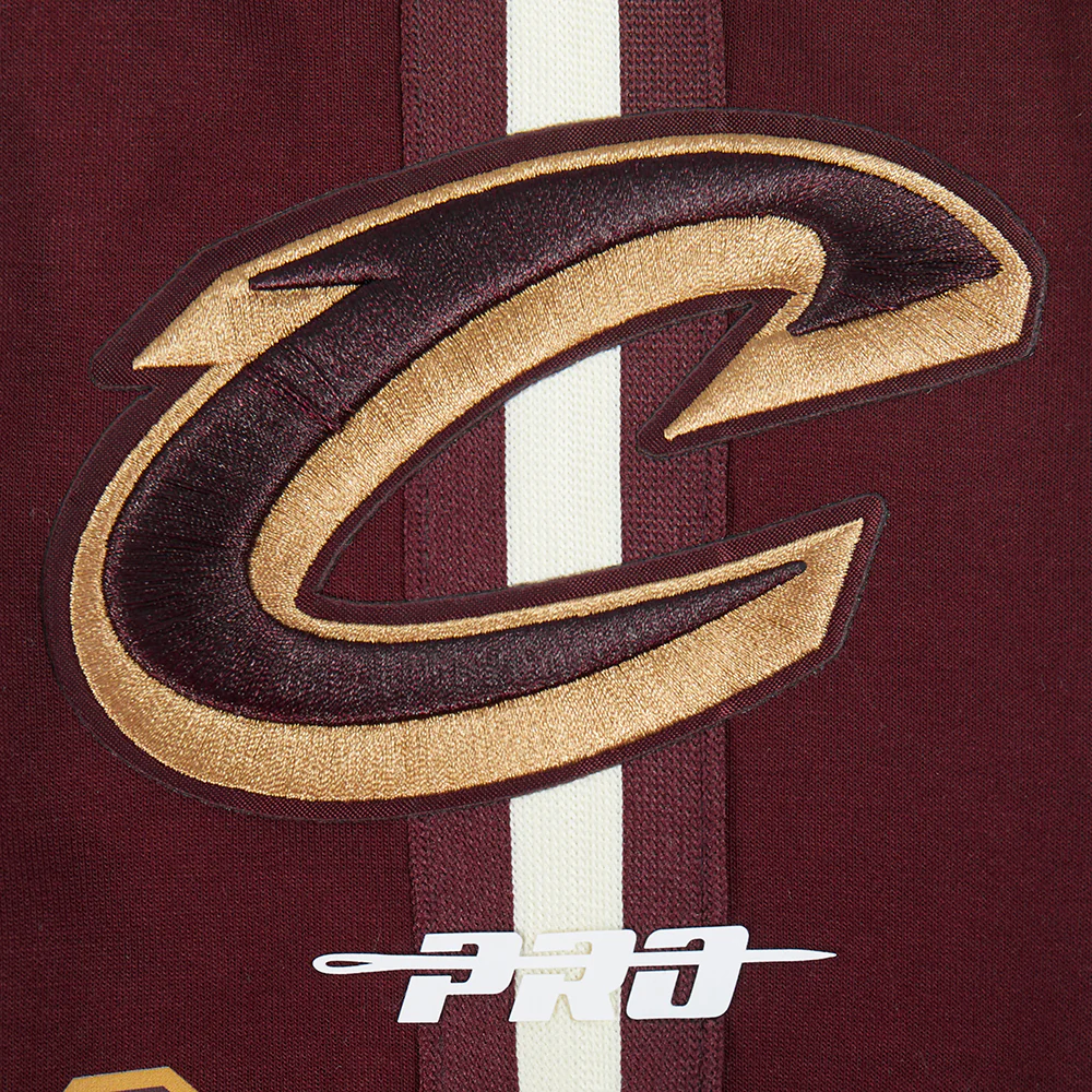NBA CLEVELAND CAVALIERS CLASSIC CHENILLE MEN'S DK SHORT (WINE) - Image 9