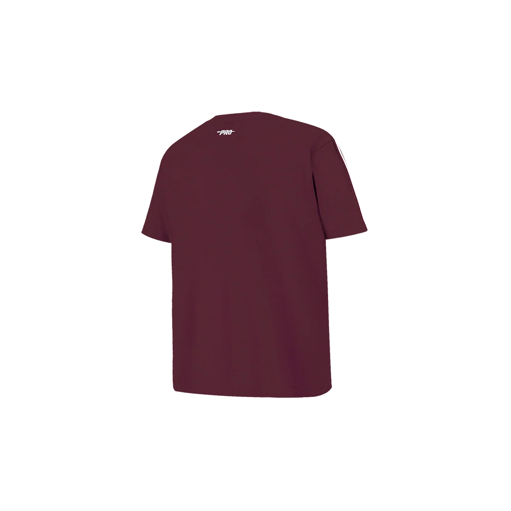 NBA CLEVELAND CAVALIERS RETRO CLASSIC TODDLER BOYS SHORT SLEEVE TAPING TEE(WINE) - Image 4