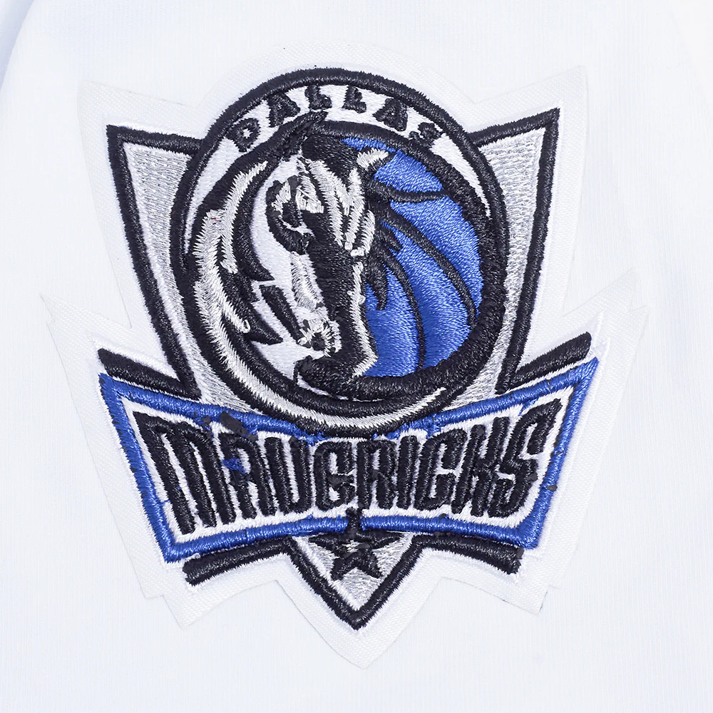 NBA DALLAS MAVERICKS CLASSIC WOMEN'S SJ BOXY TEE (WHITE) - Image 9
