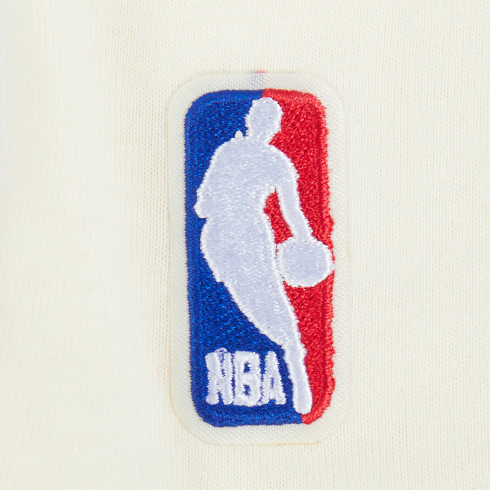 NBA DALLAS MAVERICKS RETRO CLASSIC BIG BOY'S SS TAPING TEE (EGGSHELL/ MIDNIGHT NAVY) - Image 6