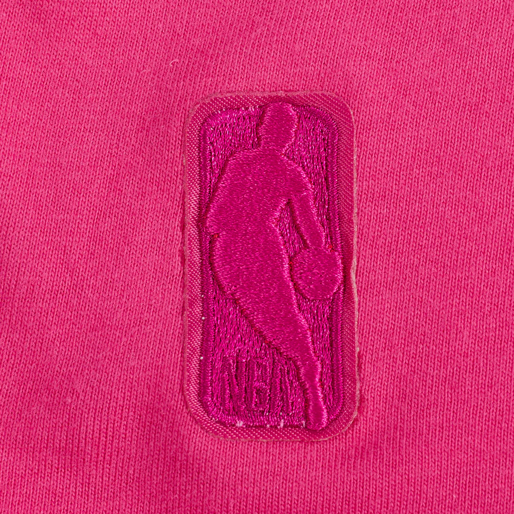 NBA DALLAS MAVERICKS TRIPLE PINK BIG GIRLS SS BOXY TEE (BEETROOT PURPLE) - Image 6