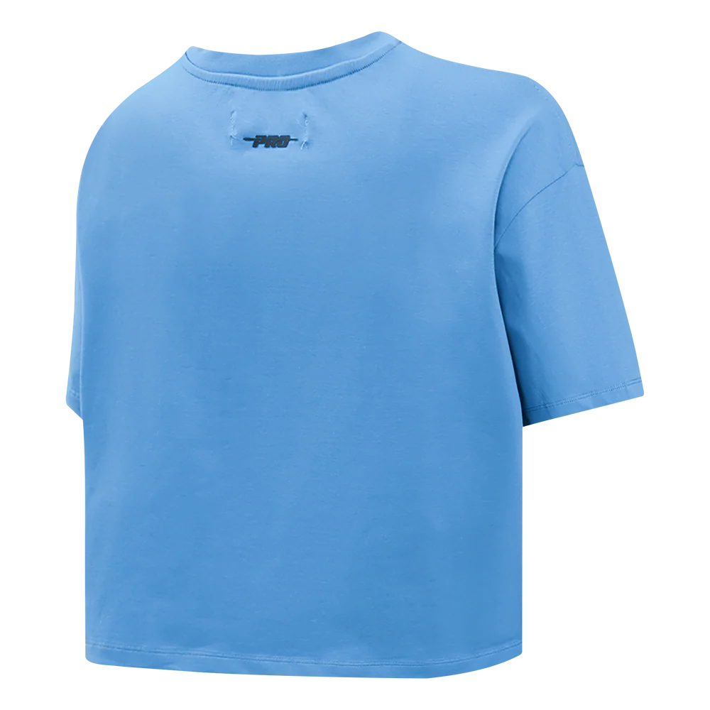 NBA DENVER NUGGETS RETRO CLASSIC WOMEN'S BOXY TEE (UNIVERSITY BLUE) - Image 6