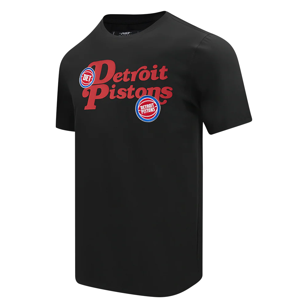 NBA DETROIT PISTONS SOUVENIR MEN'S SJ TEE (BLACK) - Image 3