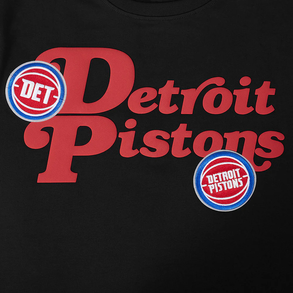 NBA DETROIT PISTONS SOUVENIR MEN'S SJ TEE (BLACK) - Image 6