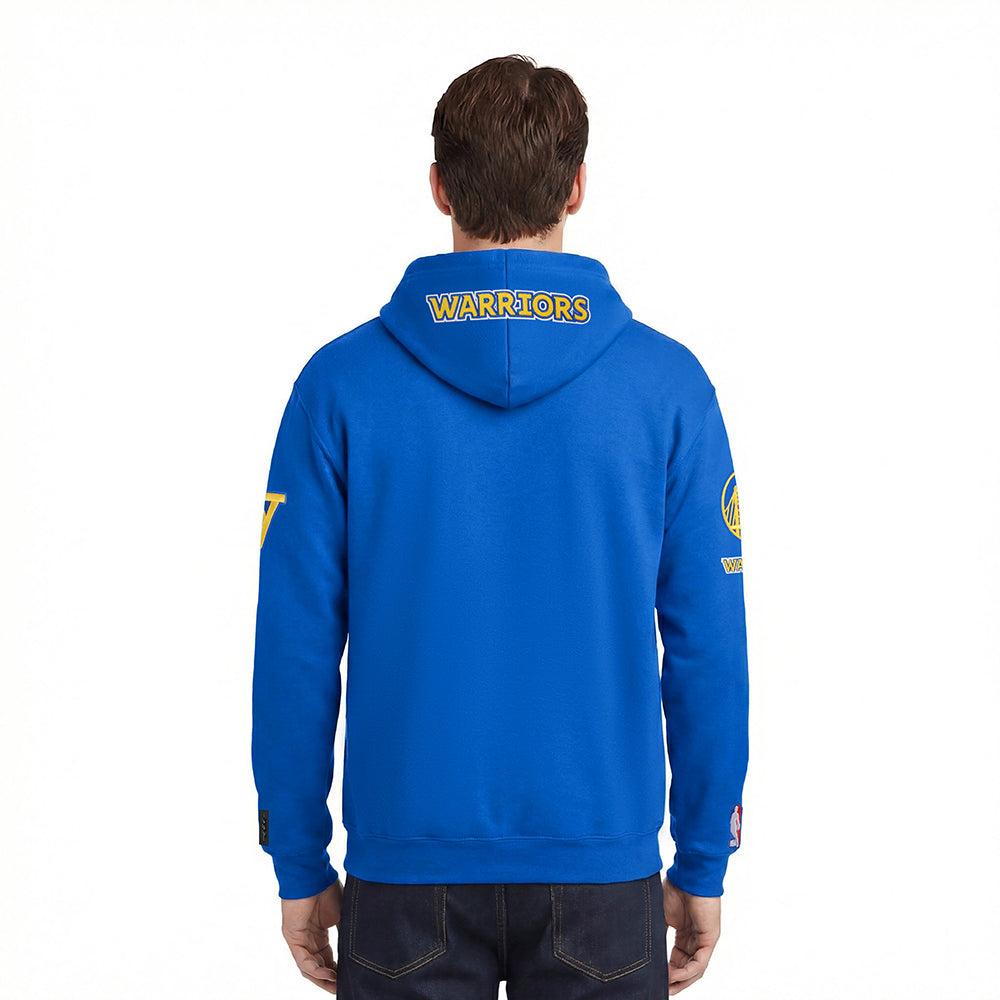 NBA GOLDEN STATE WARRIORS STEPHEN CURRY #30 CLASSIC PNN MEN'S DK PO (ROYAL BLUE) - Image 2