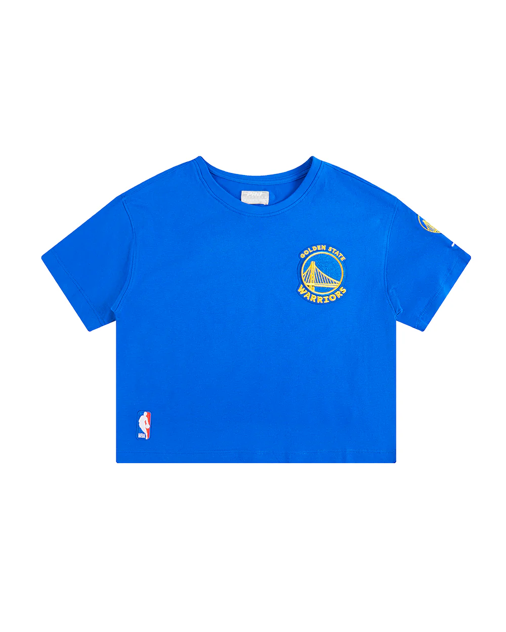 NBA GOLDEN STATE WARRIORS CLASSIC BIG GIRLS SHORT SLEEVE BOXY TEE (ROYAL BLUE) - Image 3