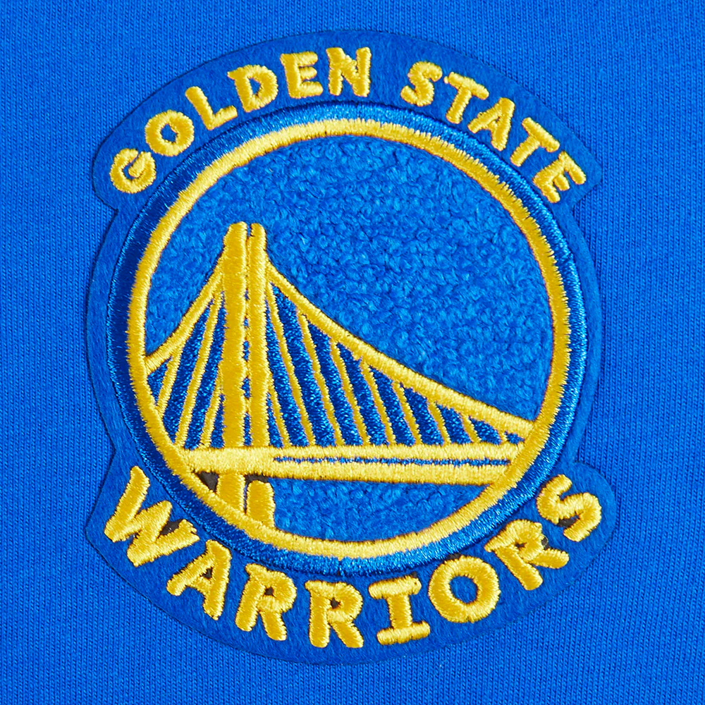 NBA GOLDEN STATE WARRIORS CLASSIC BIG GIRLS SHORT SLEEVE BOXY TEE (ROYAL BLUE) - Image 5