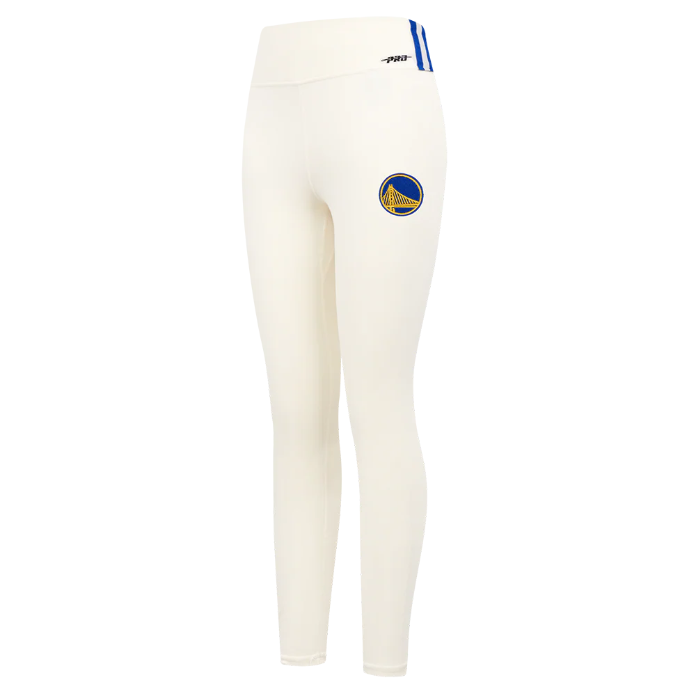 NBA GOLDEN STATE WARRIORS RETRO CLASSIC WOMEN'S JERSEY LEGGING (EGGSHELL)