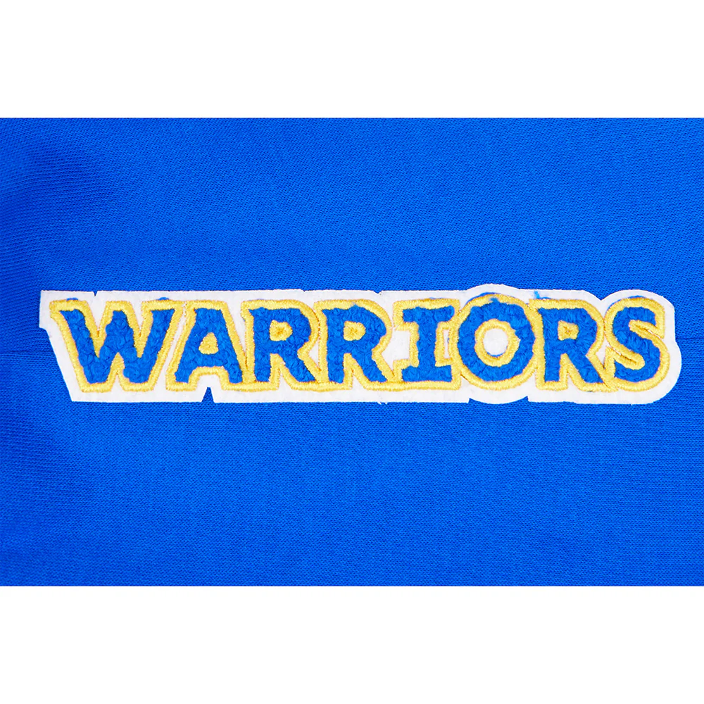 NBA GOLDEN STATE WARRIORS CLASSIC LITTLE BOYS FLC SWEATPANT (ROYAL BLUE) - Image 6