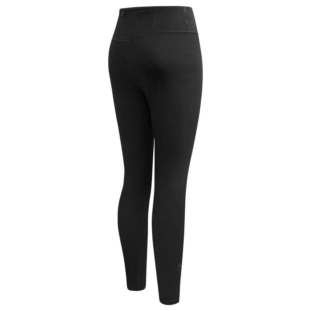 NBA HOUSTON ROCKETS TRIPLE BLACK WOMEN'S JERSEY LEGGING (TRIPLE BLACK) - Image 3