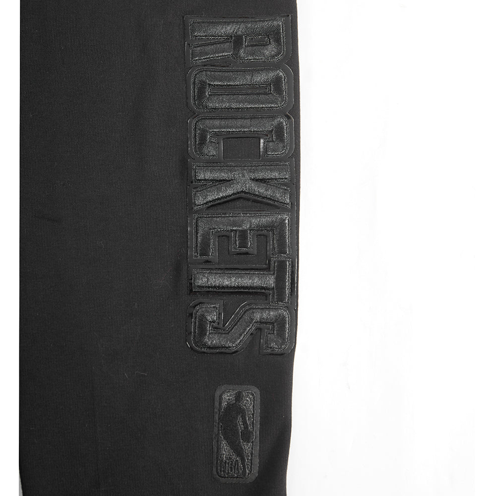 NBA HOUSTON ROCKETS TRIPLE BLACK WOMEN'S JERSEY LEGGING (TRIPLE BLACK) - Image 5