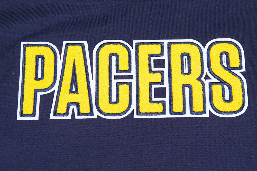 NBA INDIANA PACERS CLASSIC LITTLE BOYS SHORT SLEEVE STRIPED RIB TEE (MIDNIGHT NAVY) - Image 5