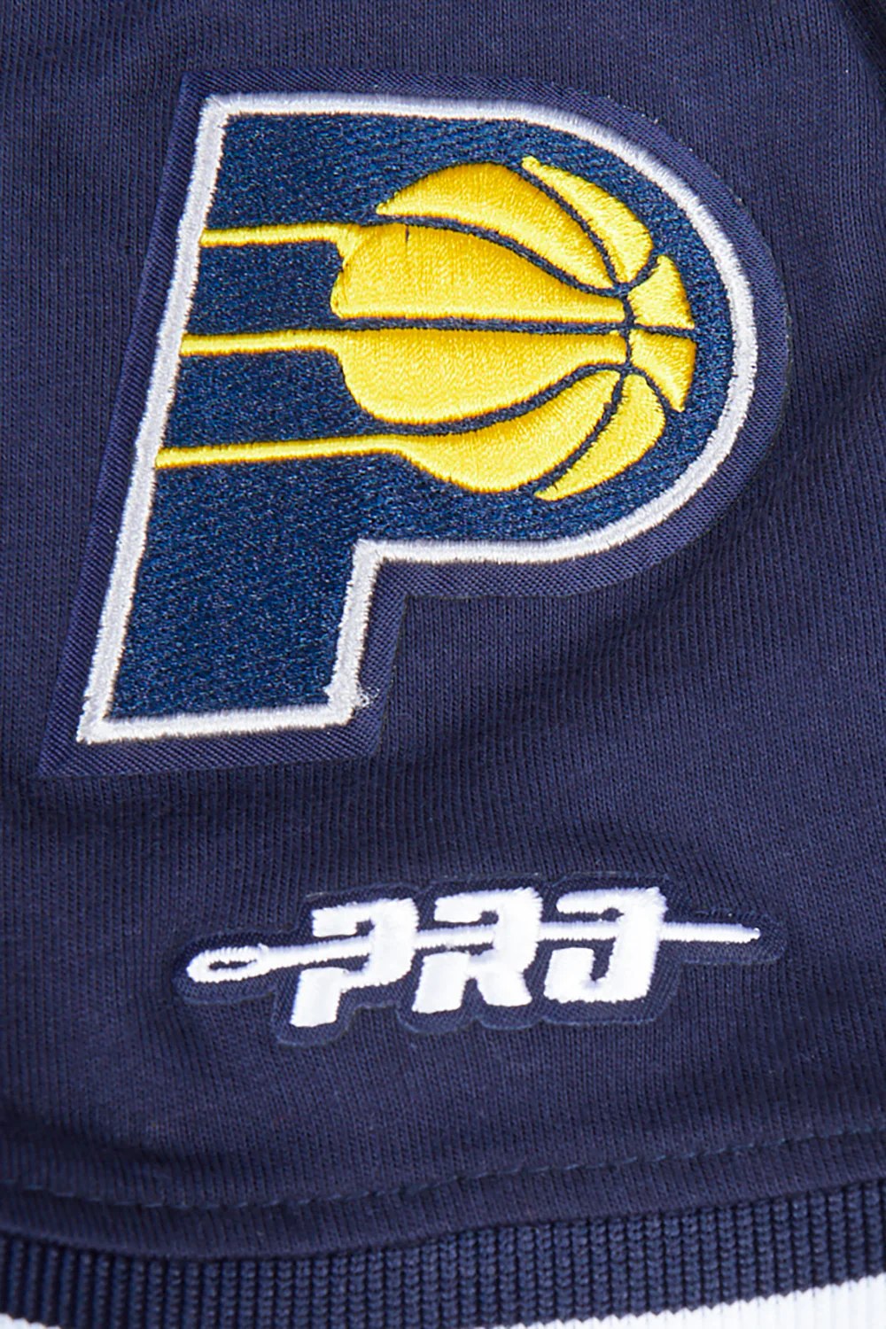NBA INDIANA PACERS CLASSIC LITTLE BOYS SHORT SLEEVE STRIPED RIB TEE (MIDNIGHT NAVY) - Image 7