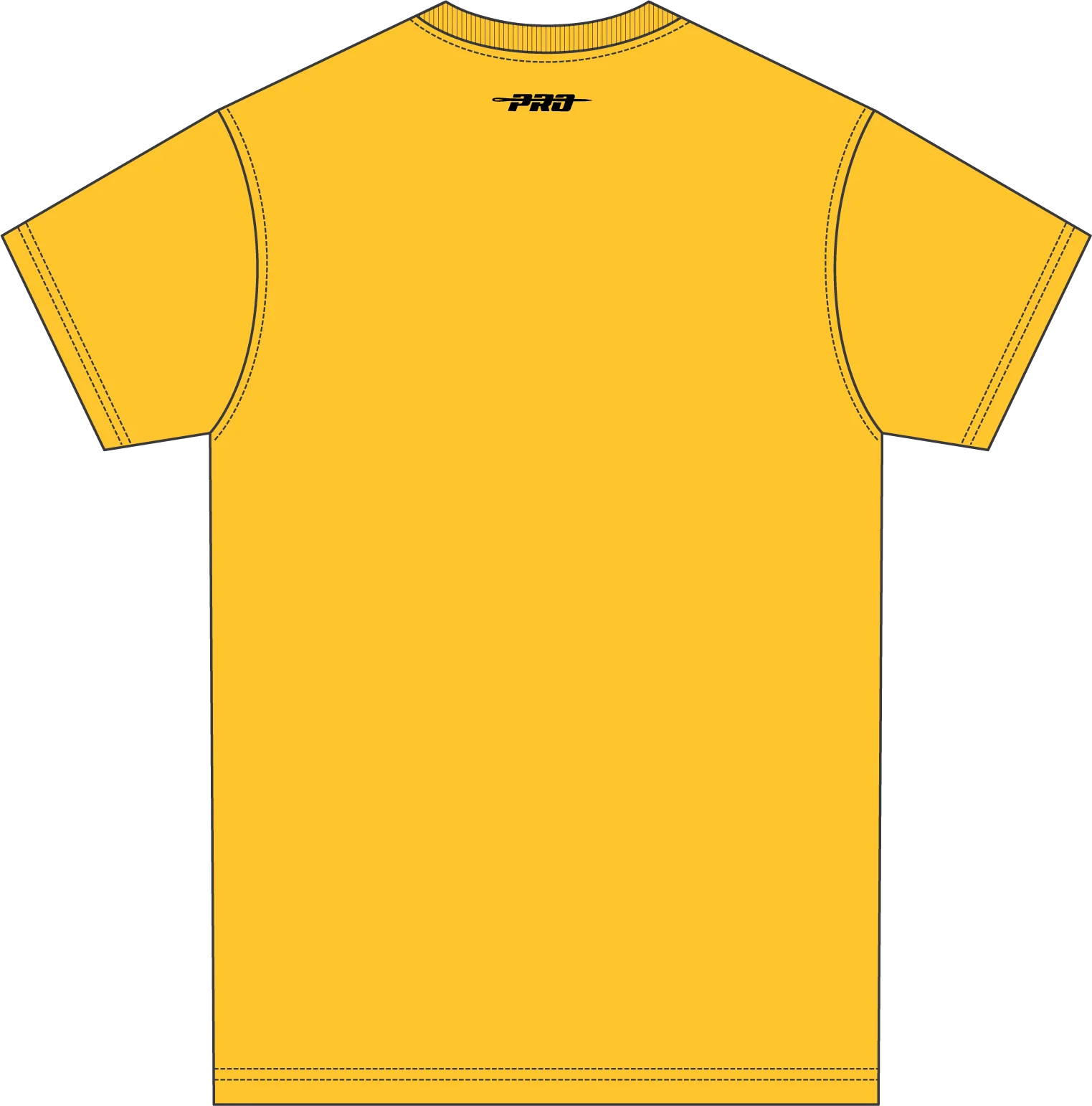 NBA LOS ANGELES LAKERS TEAM BADGE MEN'S SJ TEE (YELLOW) - Image 9