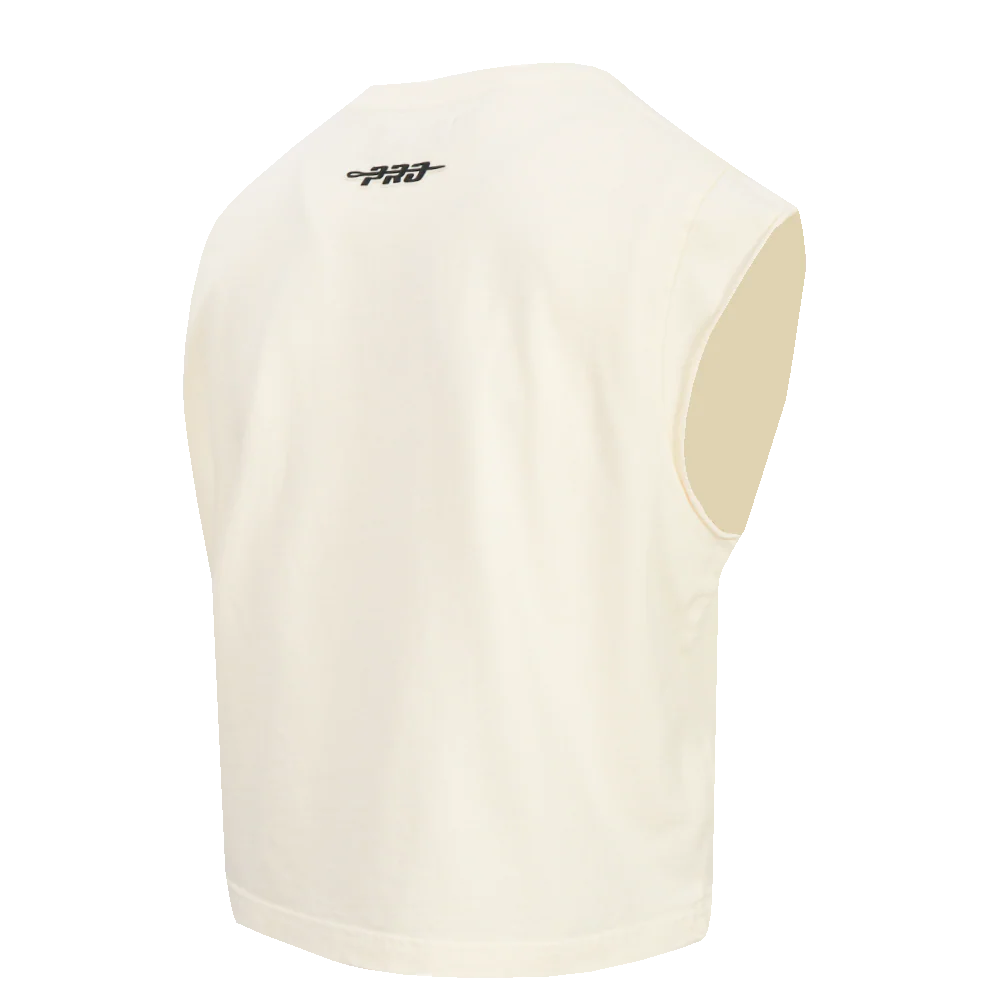 NBA LOS ANGELES LAKERS  STAMPED MEN'S S/S TEE (EGGSHELL) - Image 6