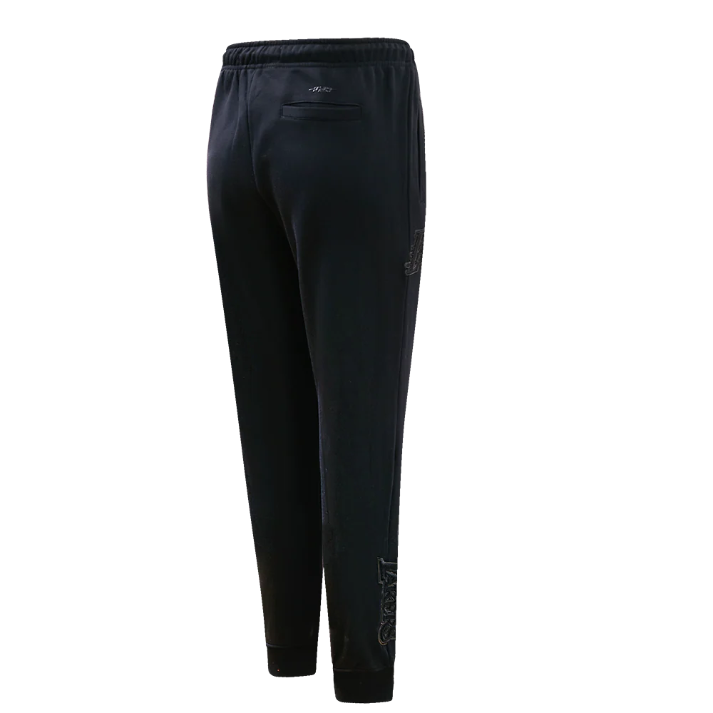 NBA LOS ANGELES LAKERS TRIPLE BLACK WOMEN'S SWEATPANT (TRIPLE BLACK) - Image 3