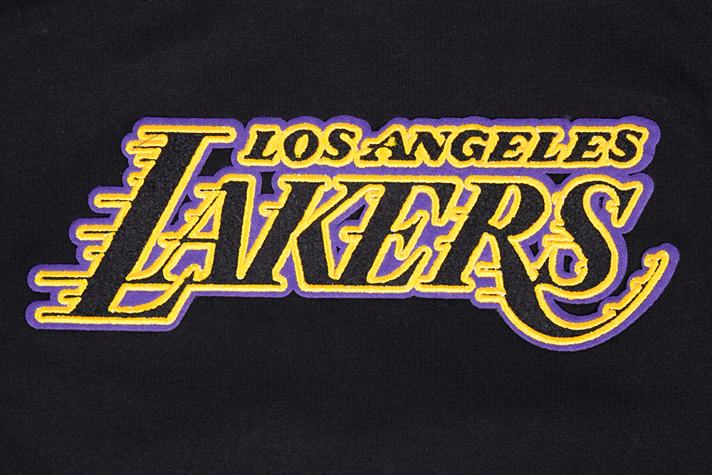 NBA LOS ANGELES LAKERS CLASSIC LITTLE BOYS SHORT SLEEVE TEE (BLACK) - Image 5