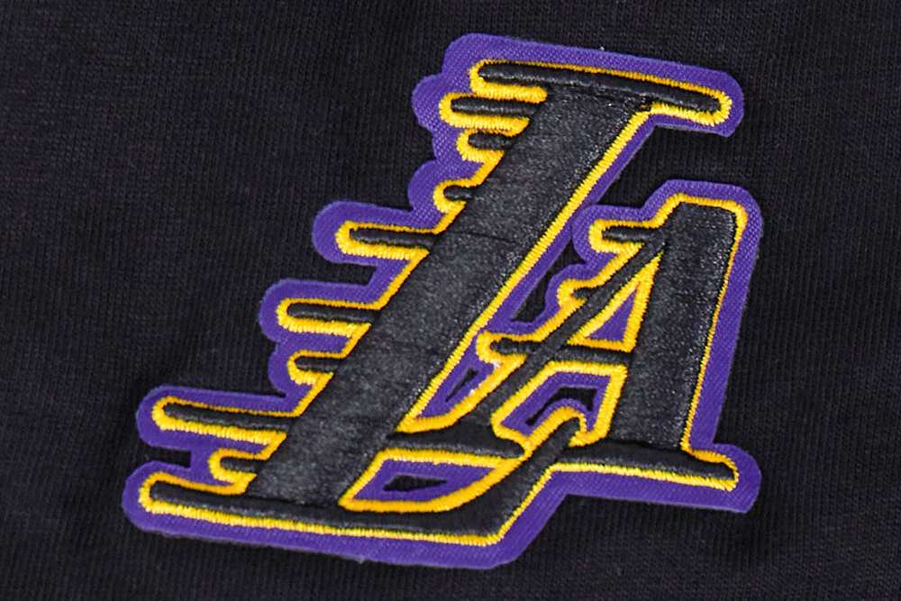 NBA LOS ANGELES LAKERS CLASSIC LITTLE BOYS SHORT SLEEVE TEE (BLACK) - Image 6