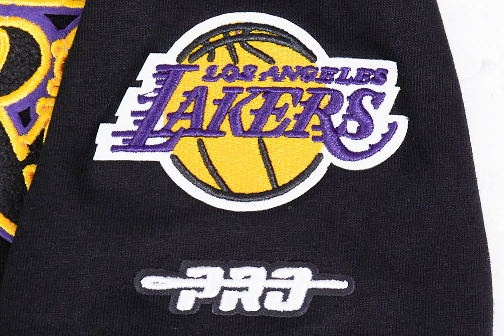 NBA LOS ANGELES LAKERS CLASSIC LITTLE BOYS SHORT SLEEVE TEE (BLACK) - Image 7