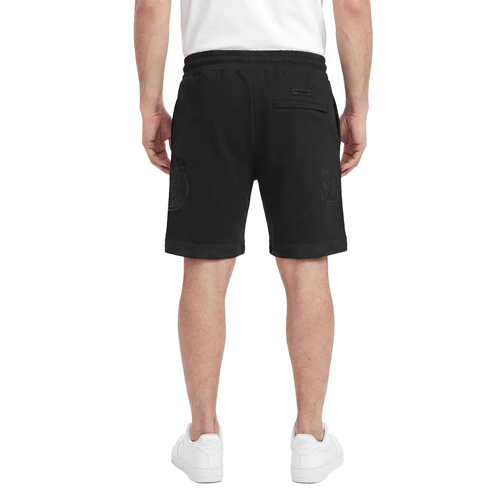 NBA MILWAUKEE BUCKS TRIPLE BLACK PRO TEAM MEN'S SHORT (BLACK) - Image 2
