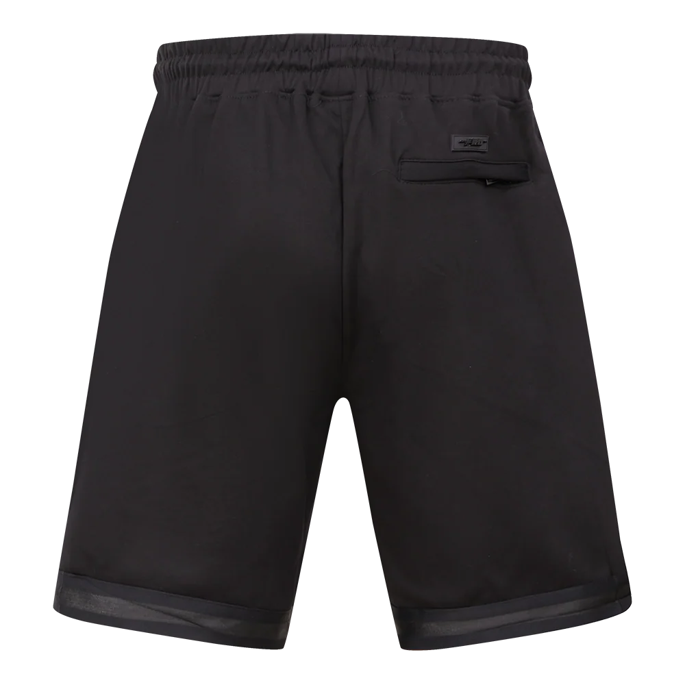 NBA MILWAUKEE BUCKS TRIPLE BLACK PRO TEAM MEN'S SHORT (BLACK) - Image 5