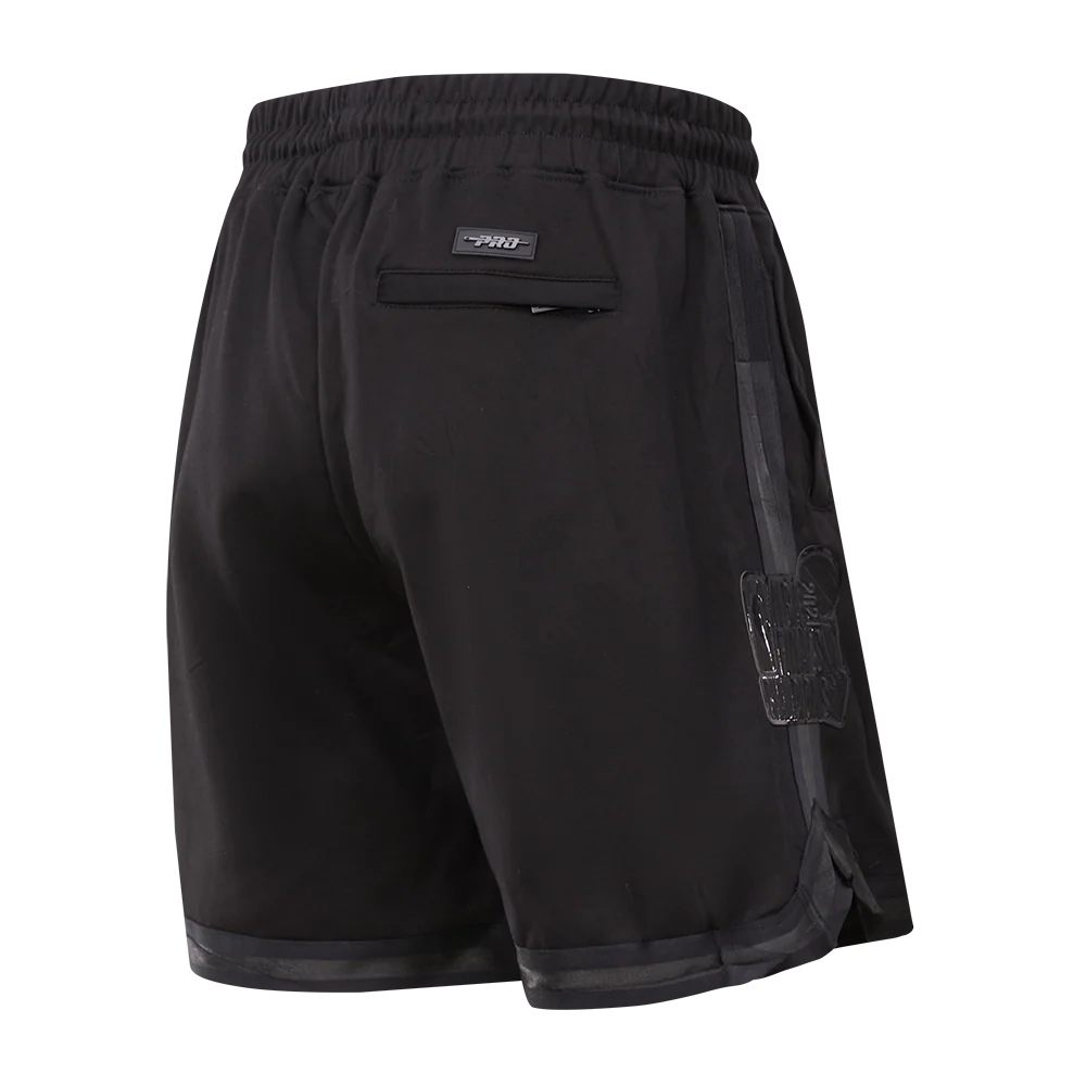 NBA MILWAUKEE BUCKS TRIPLE BLACK PRO TEAM MEN'S SHORT (BLACK) - Image 6