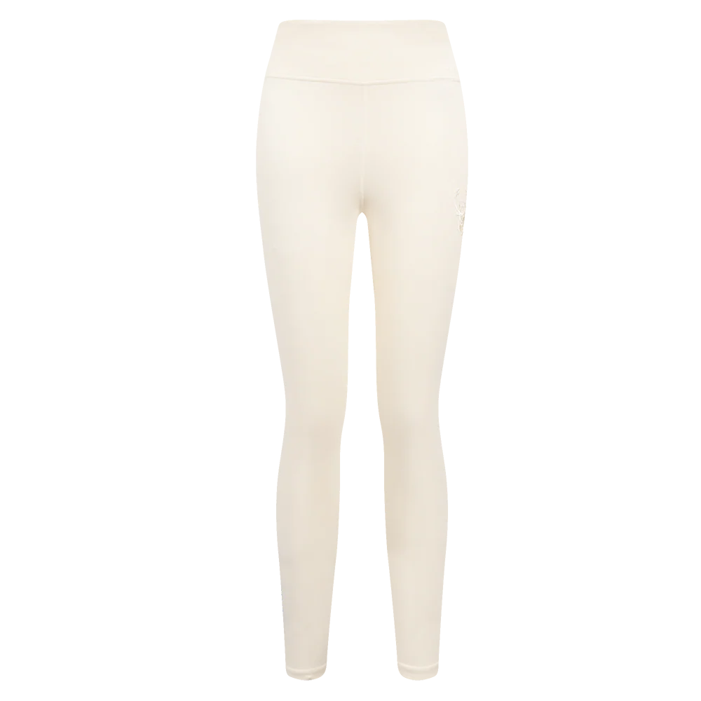 NBA MILWAUKEE BUCKS NEUTRAL WOMEN'S JERSEY LEGGING (EGGSHELL) - Image 8