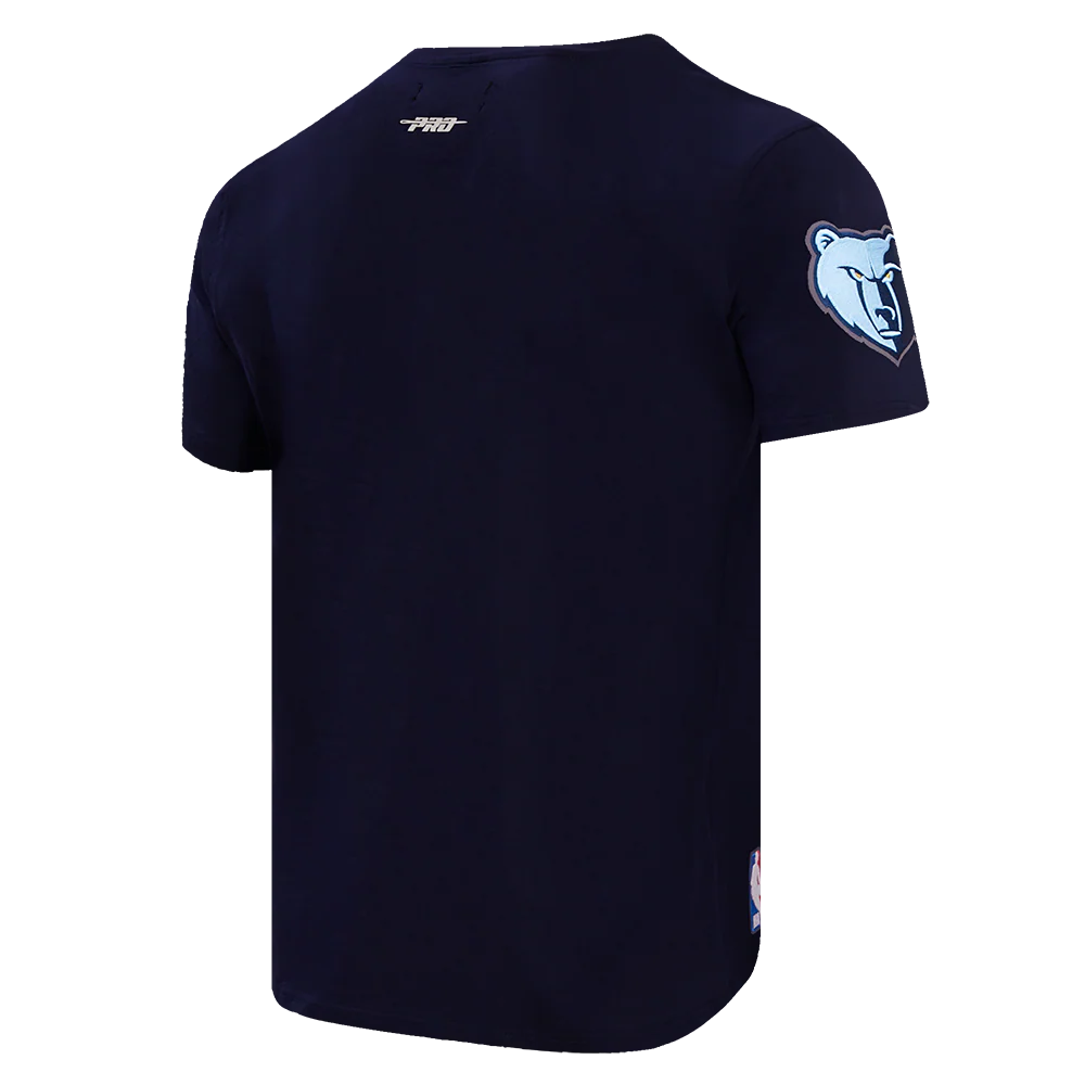 NBA MEMPHIS GRIZZLIES SCRIPT TAIL MEN'S   TEE (MIDNIGHT NAVY) - Image 4