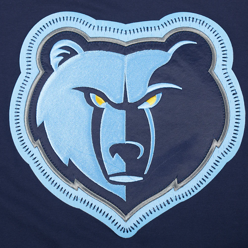 NBA MEMPHIS GRIZZLIES DIY PICK STITCH MEN'S SINGLE JERSEY TEE (MIDNIGHT NAVY) - Image 8